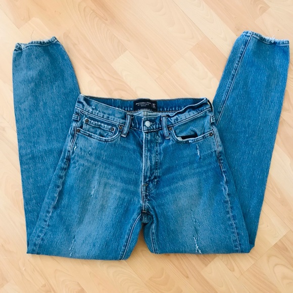 Men’s Abercrombie & Fitch Vintage 90s Slim Stretch Light Wash Jeans Size 30 X 32 - Picture 2 of 6